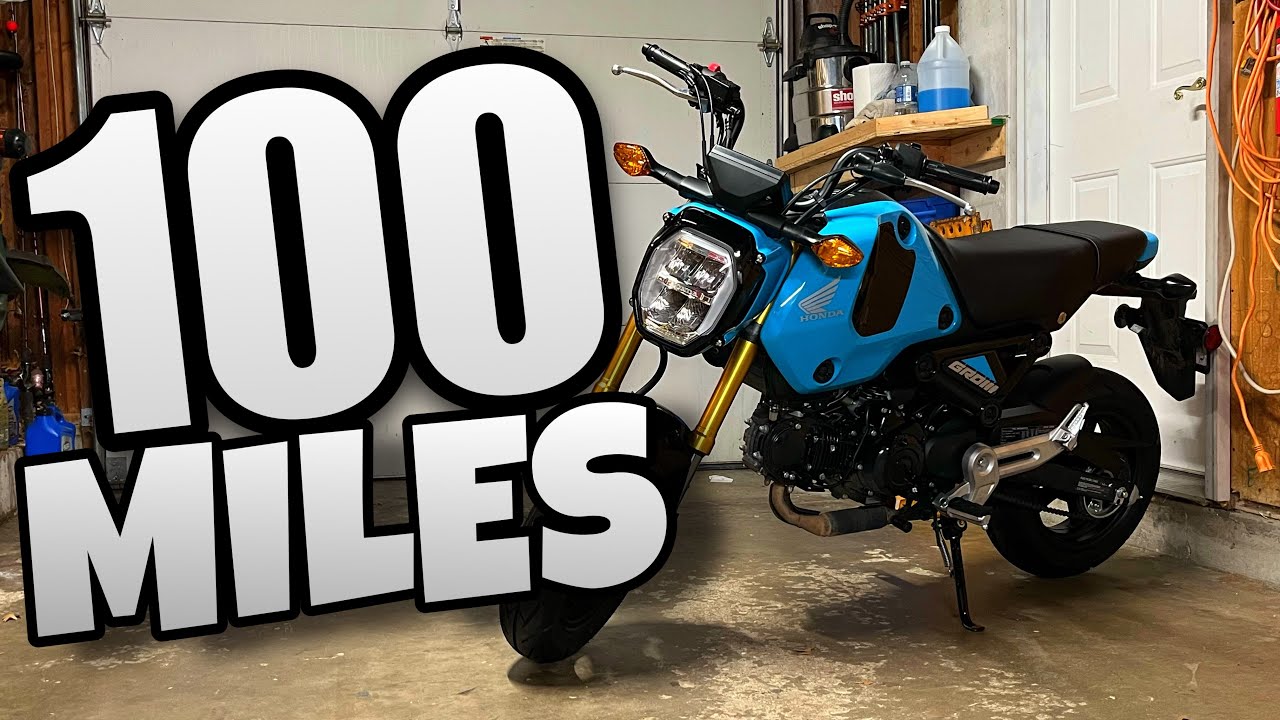2024 Honda Grom Review!! 🛵💨 100 Mile UPDATE! (GO GET ONE!)