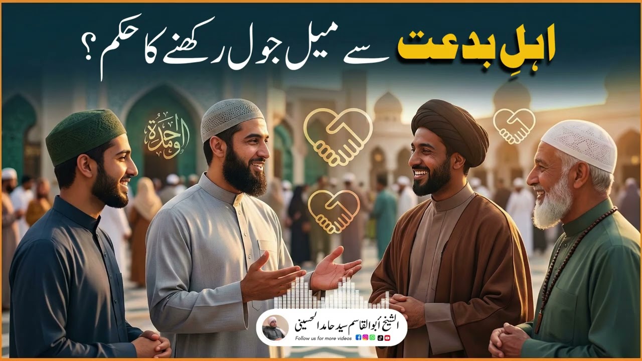 Ahl-e-Bid‘at se Mel Jol Rakhne ka Hukm? | Al Shaykh Syed Abul Qasim Hamed al-Huseni