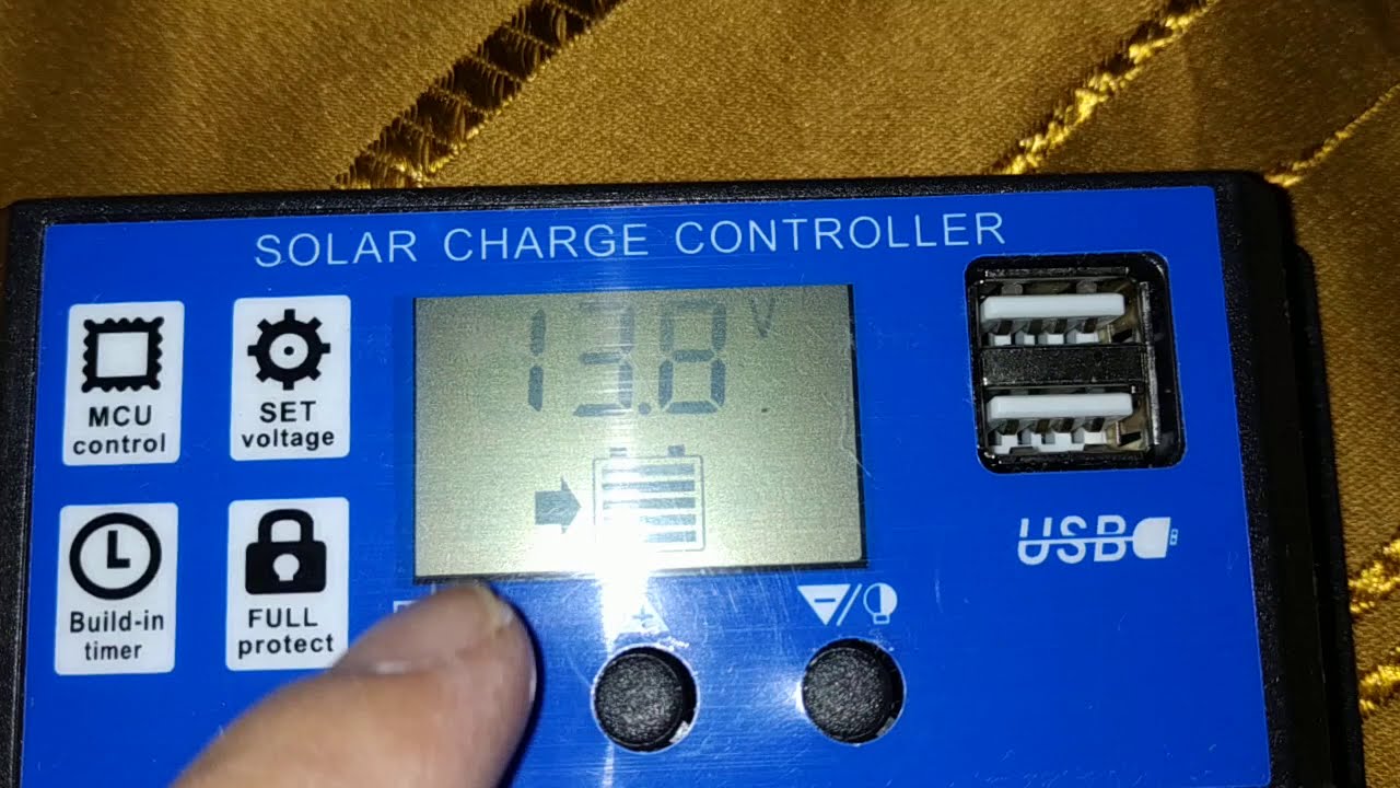 Solar Şarj Kontrol Cihazı Ayarlama Montaj Solar Charge Controller Adjustment Installation