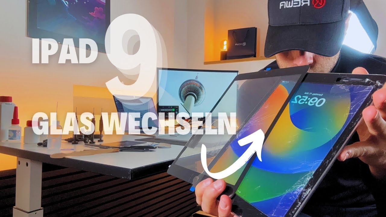 Apple iPad 9 2021 Display Glas Wechsel Tausch Reparatur | keine Anleitung | Digitalpakt Schule 2.0