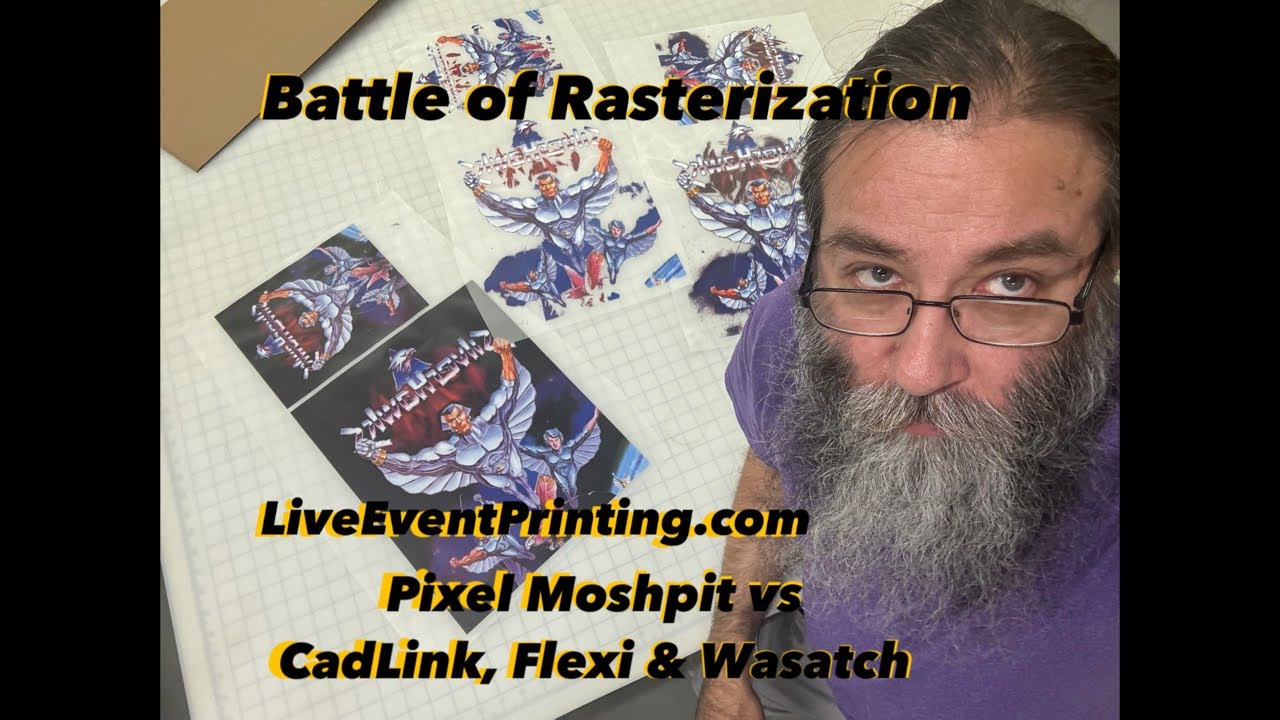 The Battle of 3 Dtf Rips and Rasterization