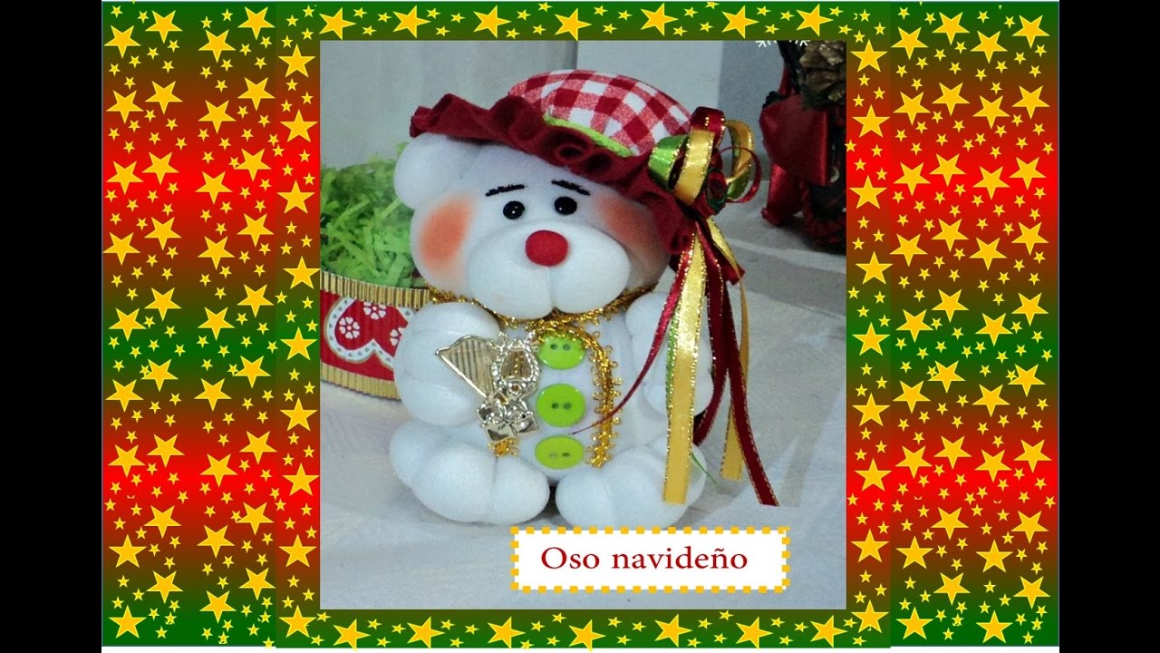 Manualidades: Muñecos de Navidad-en media velada-paso a paso
