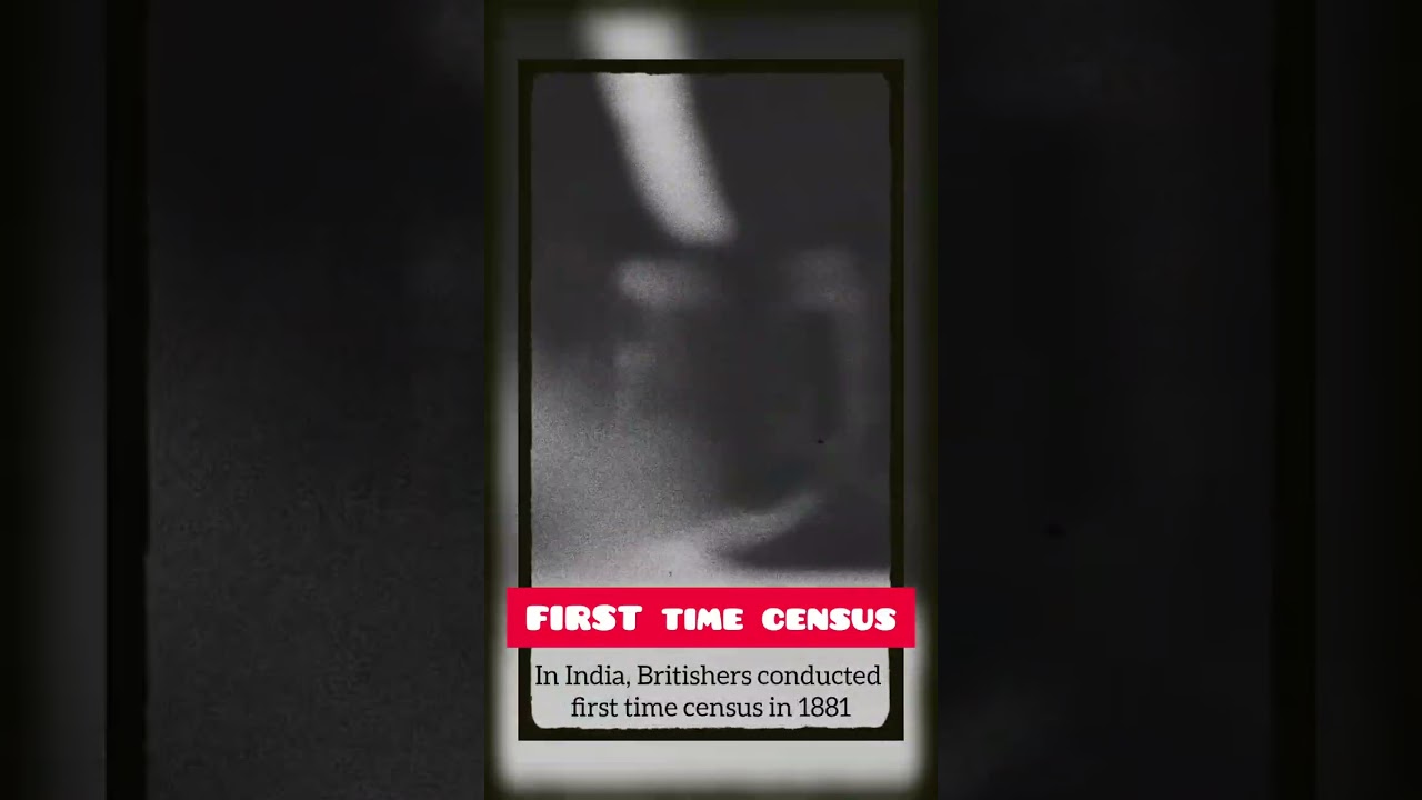ECONOMICS| First time Census in India done by Britishers