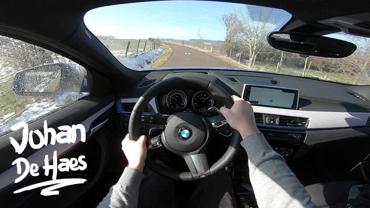 2018 BMW X2 sDrive20i M Sport 192 hp POV test drive