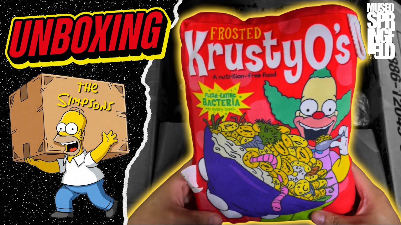 #unboxing Abriendo paquetes misteriosos de Los Simpson. MUSEO SPRINGFIELD MX