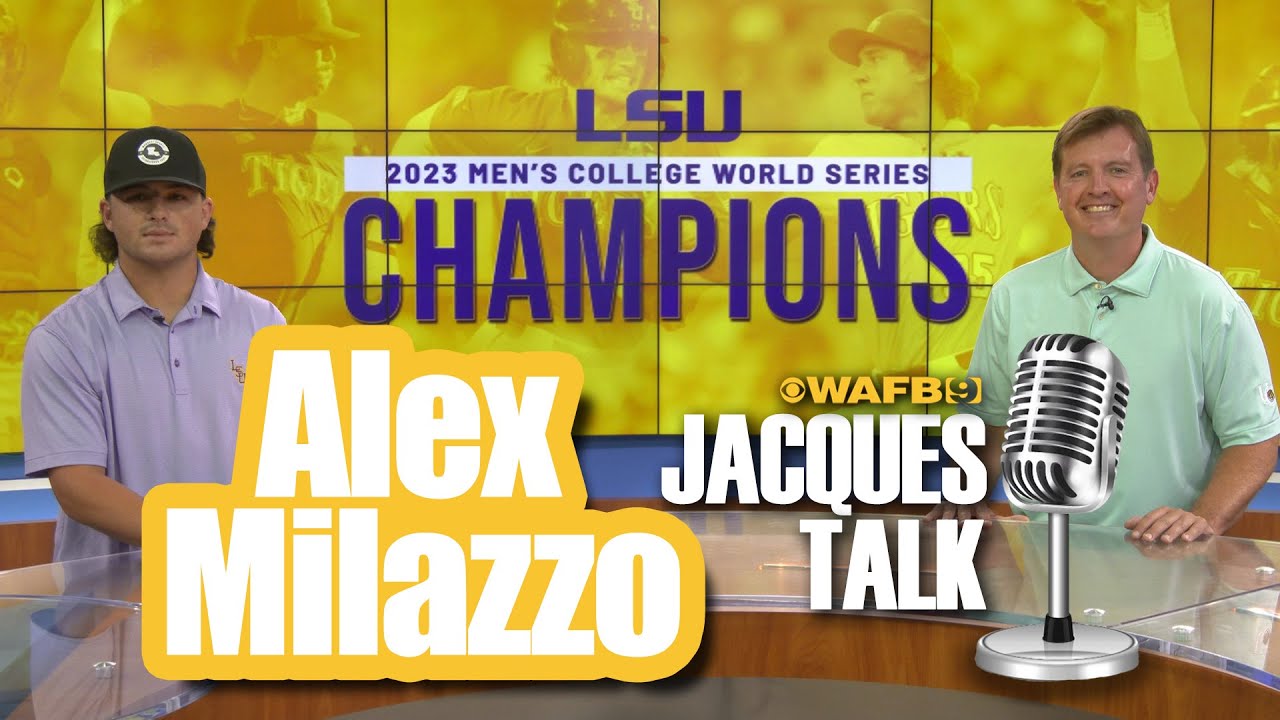 JACQUES TALK: Alex Milazzo