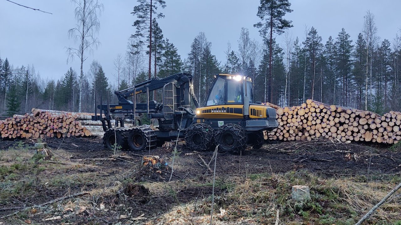 Ponsse Elk - Timelapse. Have a merry christmas!