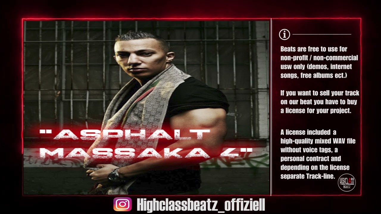 Farid Bang - Asphalt Massaka 4 type Beat [prod. by Highclass]