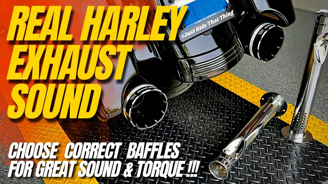 🔥Harley exhaust real sound with Khrome Werks 4.5
