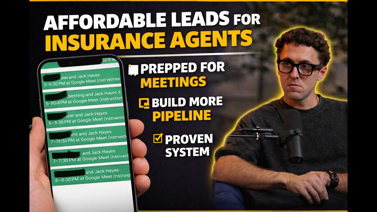 How I Generate 5-10 Clients/Month for Insurance Agents (No Ads, No Referrals)