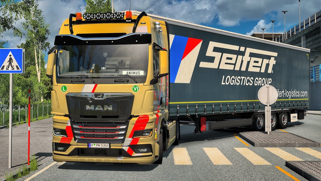 Narrow City Streets to Twisty Forest Roads through Norway | #ets2 1.57