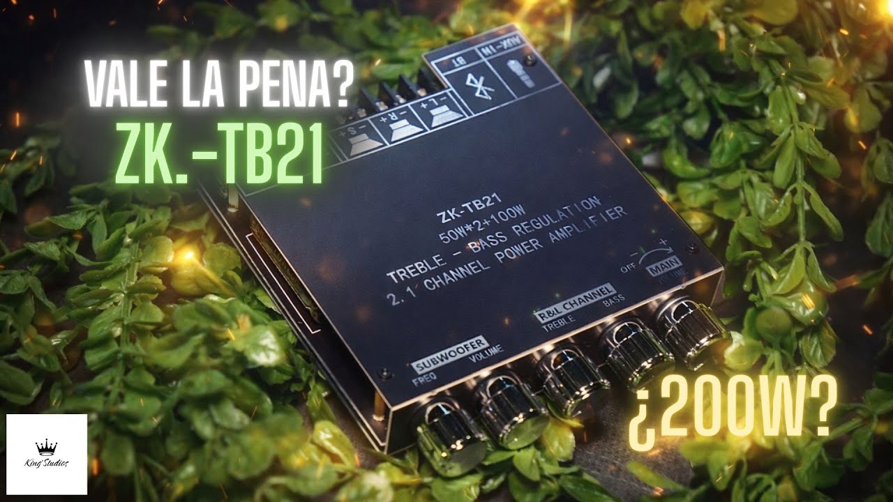 No parece potente… hasta que suena | ZK-TB21 Review