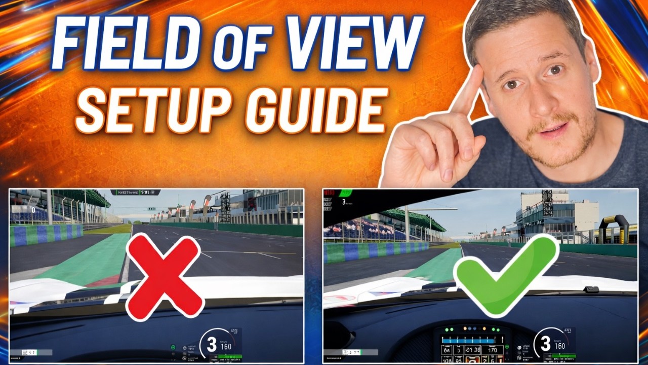 Sim Racing FOV einstellen für Anfänger 2026 ✅ Deutscher Einsteiger-Guide & Tutorial in 4K