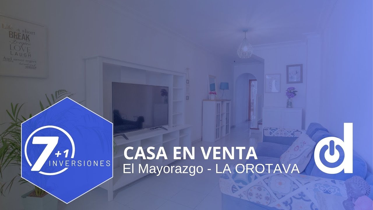 Casa terrera EN VENTA en La Orotava