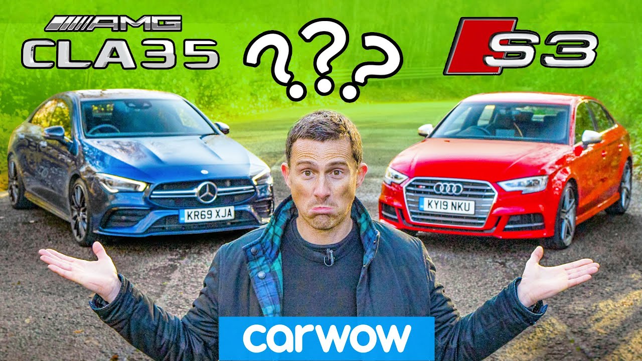 AMG CLA 35 vs Audi S3 - 0-60mph, driving, interior and exterior review.
