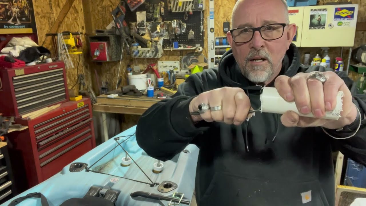 DIY Kayak outrigger.