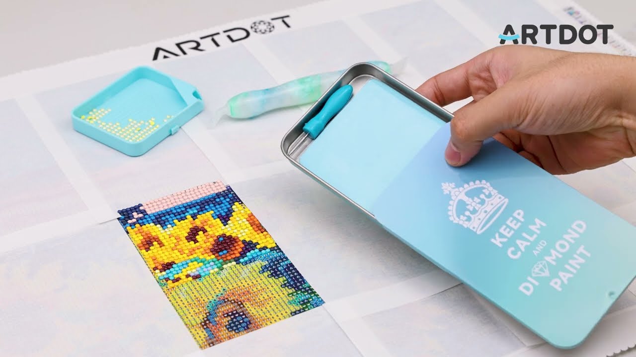 💎The Best Tool for Diamond Painters: Benefits of ARTDOT Putty Wax!