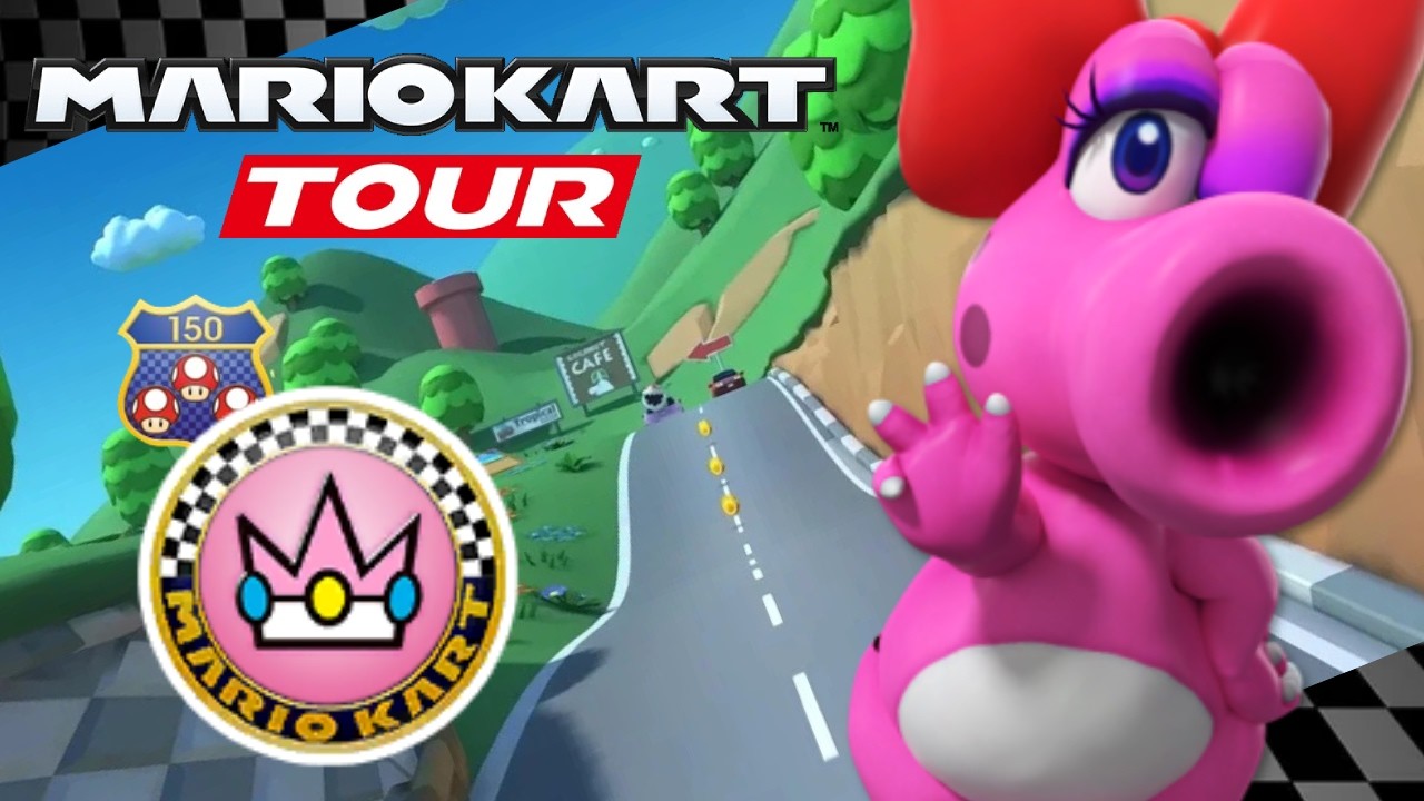Mario Kart Tour Doctor Tour Cat Peach Cup Gameplay