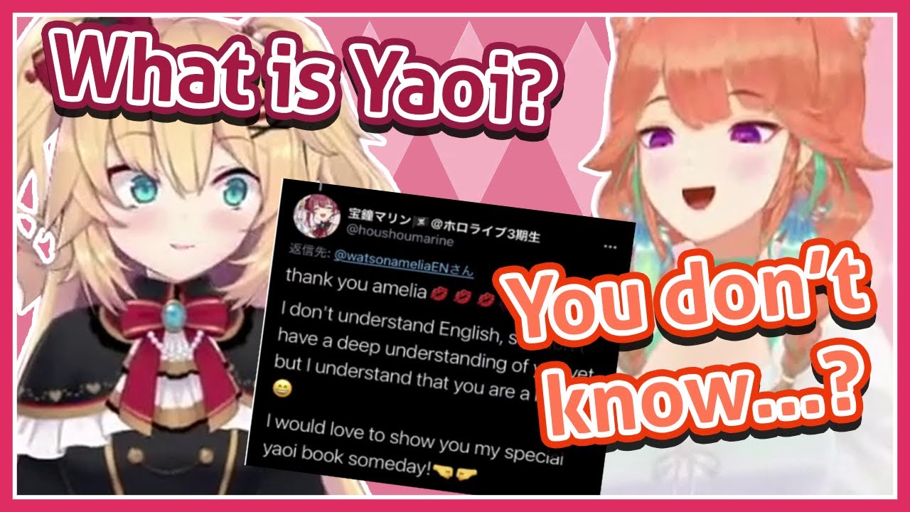 Kiara is surprised Haachama doesn't know what 'Yaoi' is