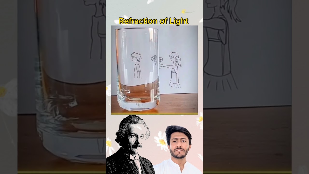 The magic | Refraction of light #physics #light