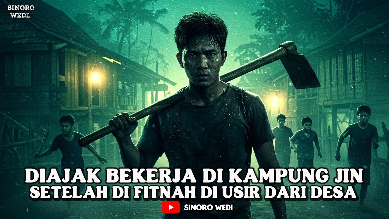 DIAJAK BEKERJA DI KAMPUNG JIN.SETELAH DI FITNAH DI USIR DARI DESA