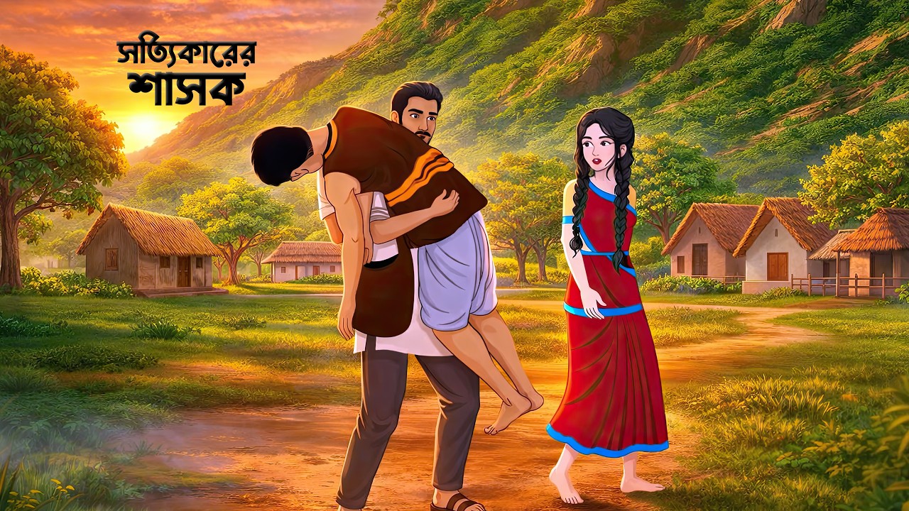 সত্যিকারের শাসক | Bengali Moral Story Cartoon | Rupkothar Bangla Natok | Dhadha Point