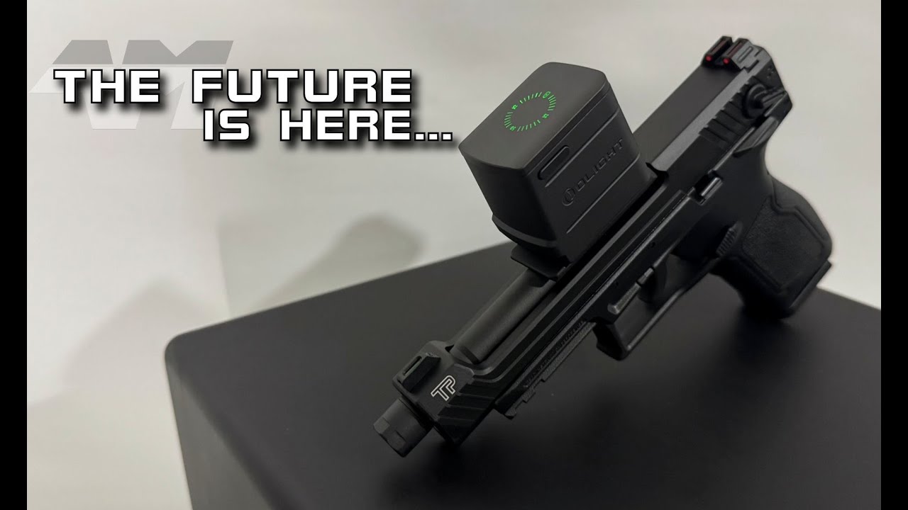 Olight Osight 3 MOA Rechargeable Reflex Sight with Magnetic Charging Cover