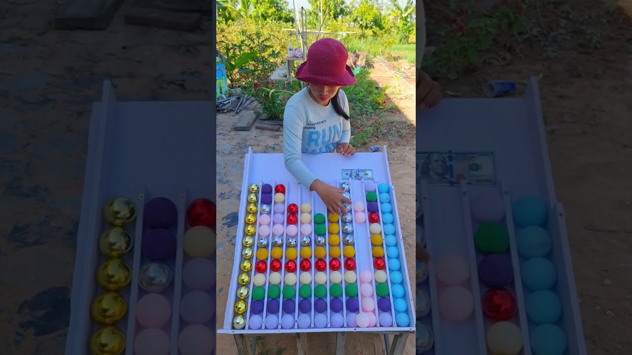 Unique Smart Girl play Sort Puzzle Game challenge Let's Start Brian Training Time IQ Ball