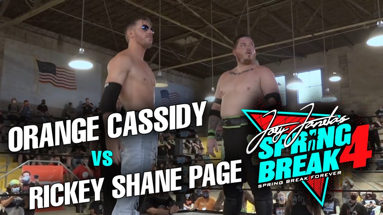 Orange Cassidy vs Rickey Shane Page @ GCW Presents: Joey Janela's Spring Break 4