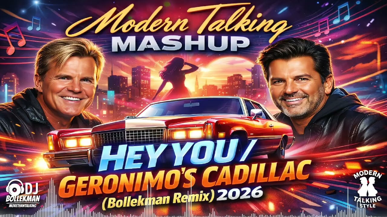 Modern Talking Mashup - Hey You/Geronimo's Cadillac (Bollekman Remix)  2026
