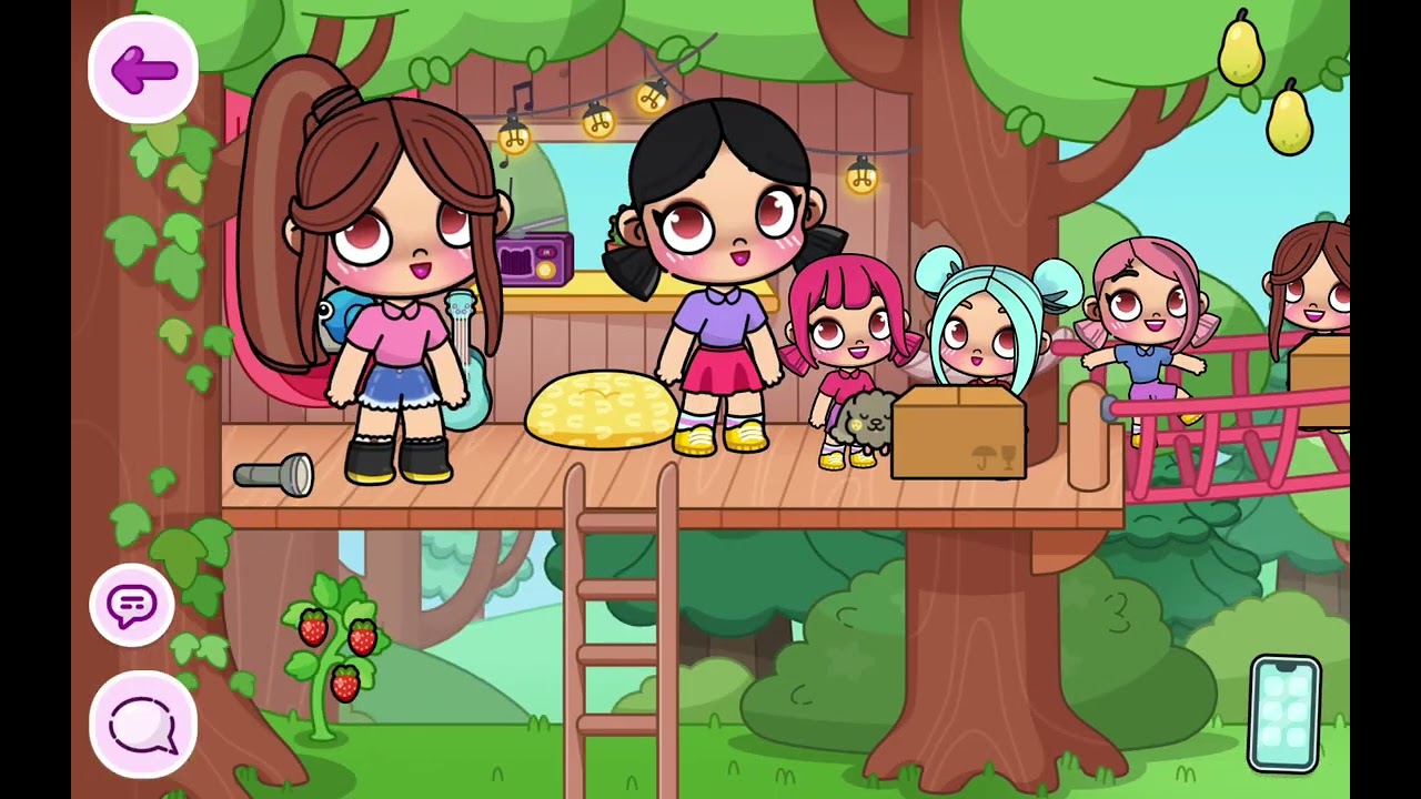 El cumpleaños de mis dos hijas en avatar world