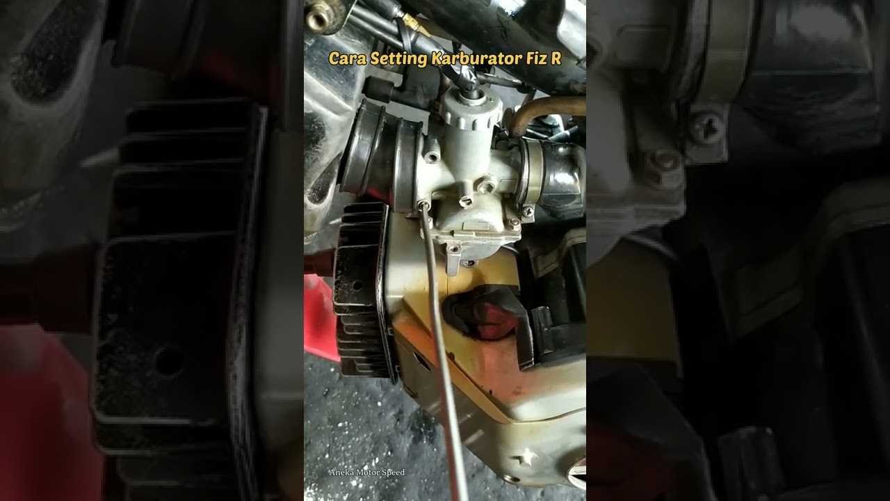 Begini Cara Setting Karburator Fiz R 