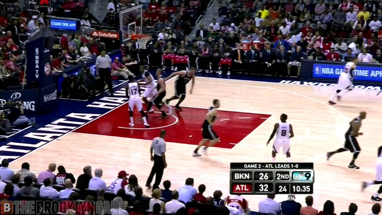 Jarrett Jack's 1st Half -- 16 Points | Nets vs Hawks Game 2