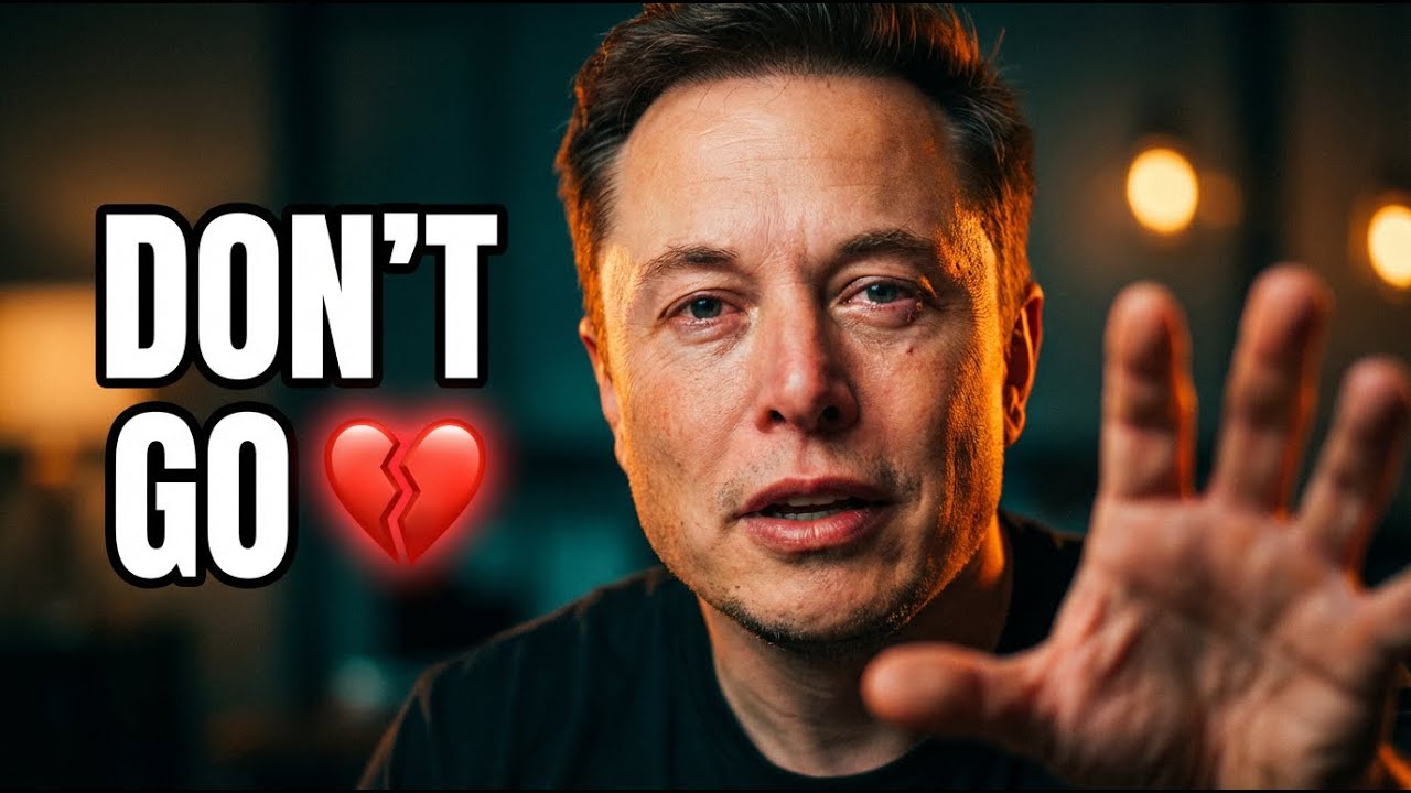 Elon Musk: Don't Go… I'm Nothing Without You 💔