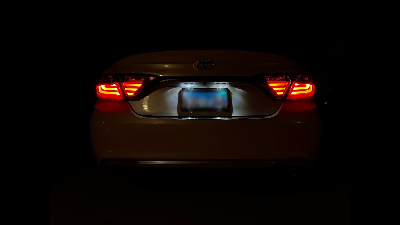 How To Install Toyota Camry Led Taillights 15-17