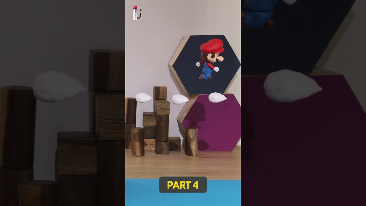 Mario's Amazing Adventure (part 4) stop motion animation