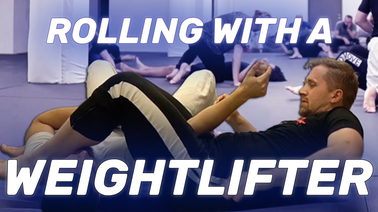 Olympic Weightlifter tries BJJ