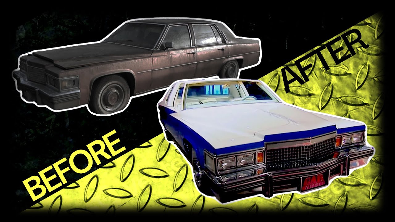 Fastest 1979 Cadillac DeVille Coupe Classic Car Restoration | Impossible 72 Hour Refurb | Mech+