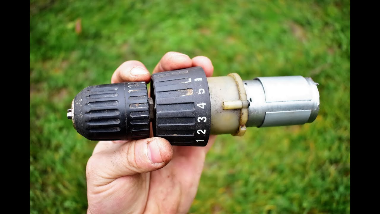 Old Gear Box Reducer for Cordless Drill ??? Building a simple Lathe for  Woodworking