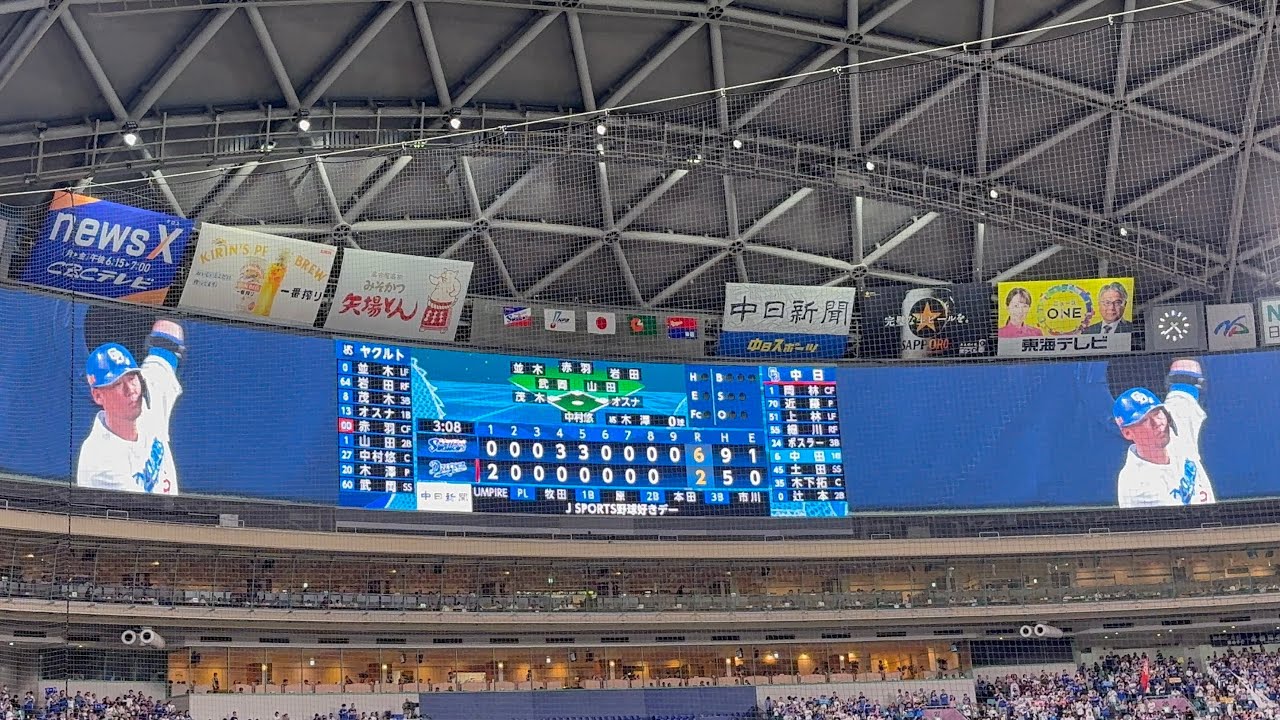 6 中田翔 登場曲(Do it Again/MC TYSON)