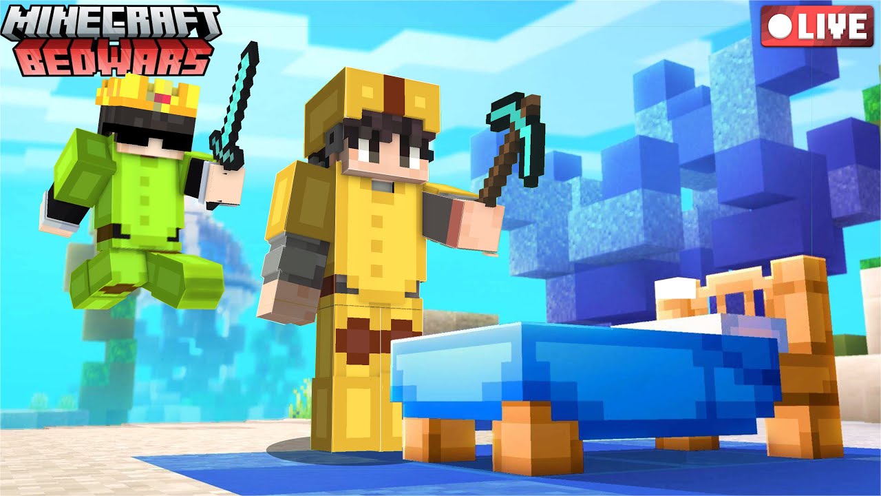 Lets play bedwars 😱😱