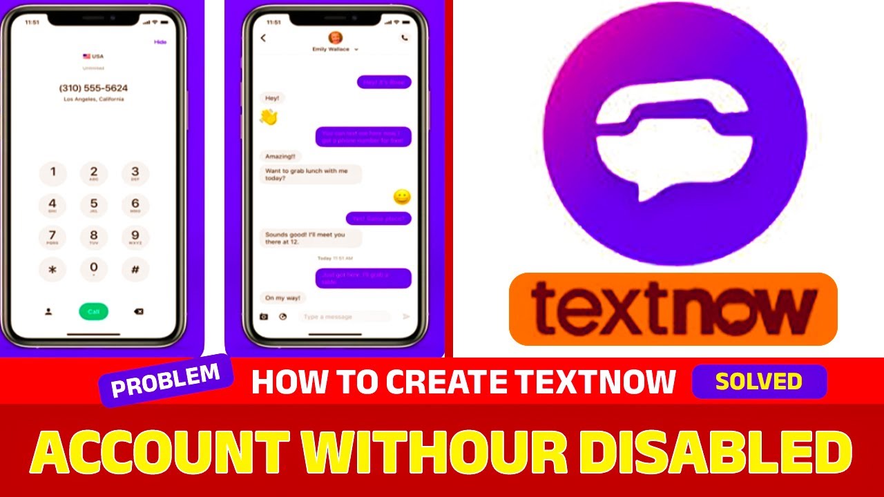 Create TextNow Account Without Disabled | textnow new update 2025 |