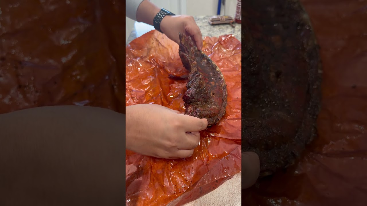 Costco Goat Ribs on the Smoker! 