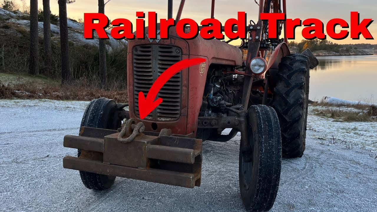 Building a front weight for a Massey Ferguson 35. Pt 2.