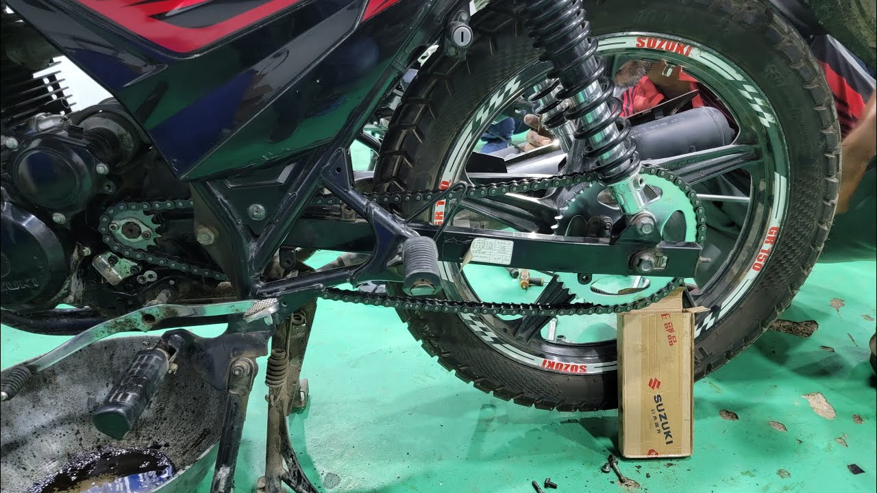 Suzuki GR150 Review after changing Sprocket set and drum rubbers | Maza Agaya | Short City Ride