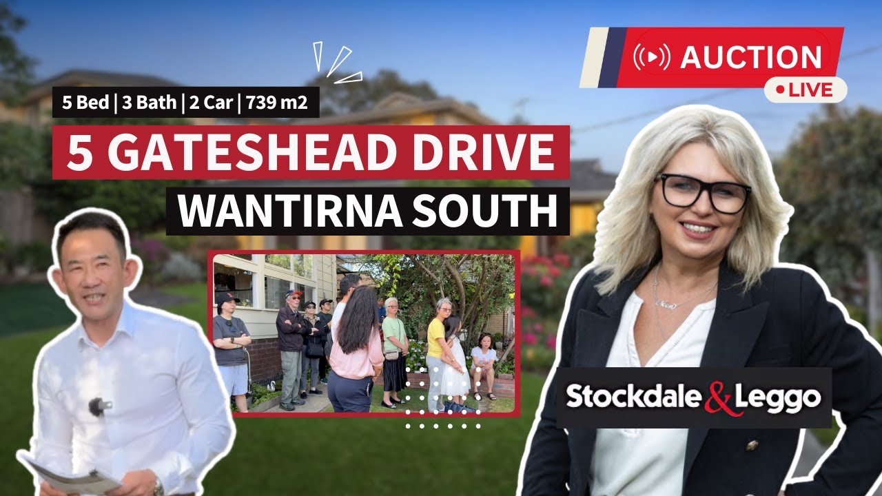 Аукцион вживую по адресу: 5 Gateshead Drive, Wantirna South