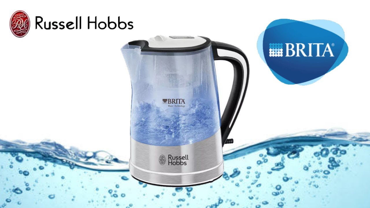 Чайник Russell Hobbs Brita Purity Filter из прозрачного пластика