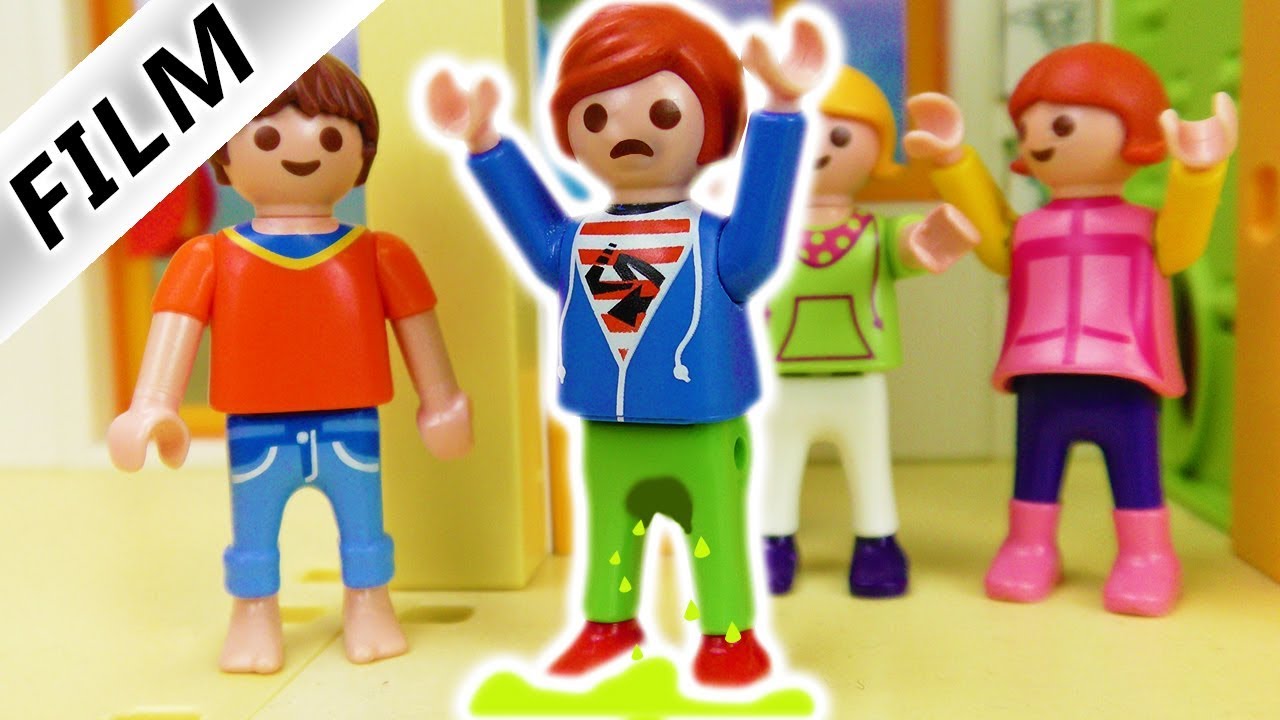 Playmobil Film Deutsch - JULIAN HAT DIE HOSEN VOLL! DER NEUE IN DER KITA - Kinderfilm Familie Vogel