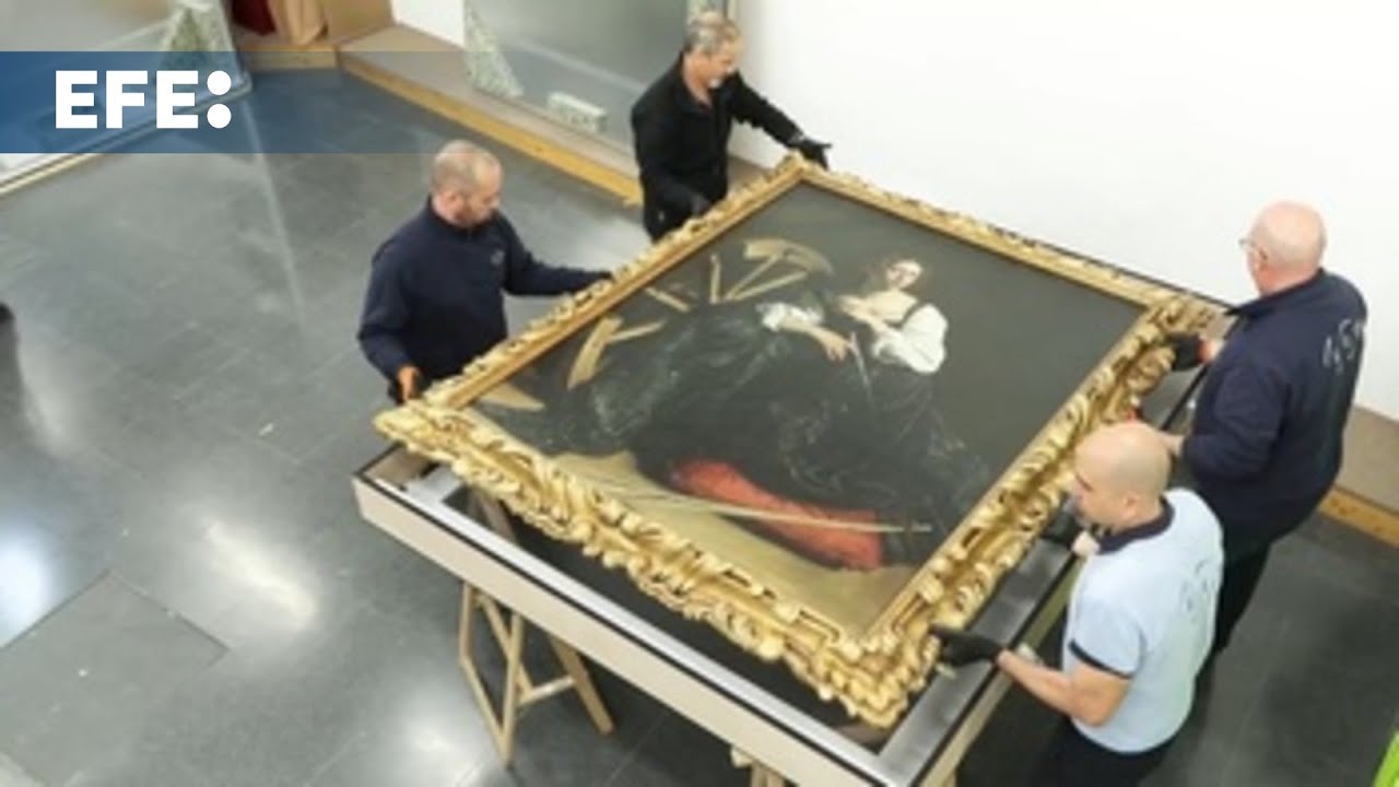 El viaje a Roma de la 'Santa Catalina' de Caravaggio