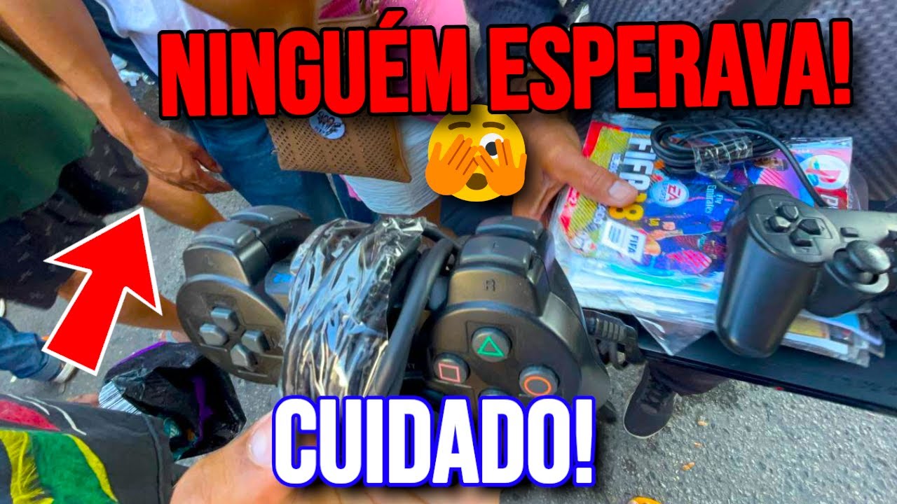 SUSPEITO DEMAIS! FICA LIGADO NA FEIRA DO ROLO CUIDADO NA CAÇADA GAMER...